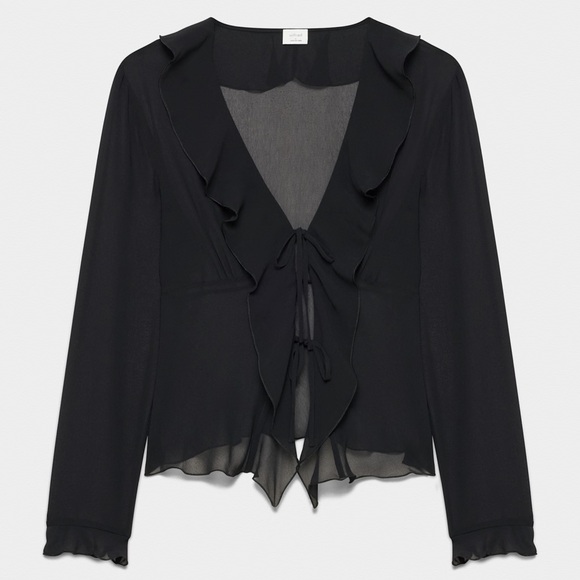 Aritzia Wilfred Frenchy Blouse - Picture 1 of 7